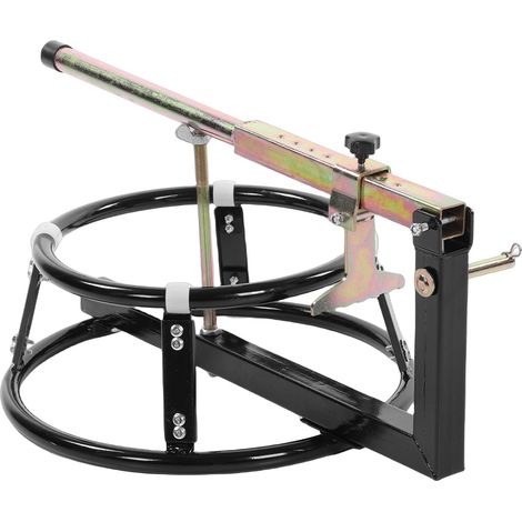 The Dirt Bike Motorcycle Tire Changer Stand Efficiently Changes 16 to 21 Inch Tires for Garage Environments (1/5)