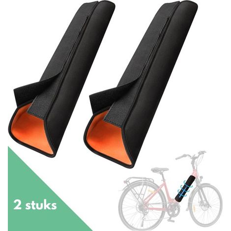 Schutzhülle für E Bike Akkus Universal Neopren Integrierter Akku Schwarz 2 Stück (1/3)