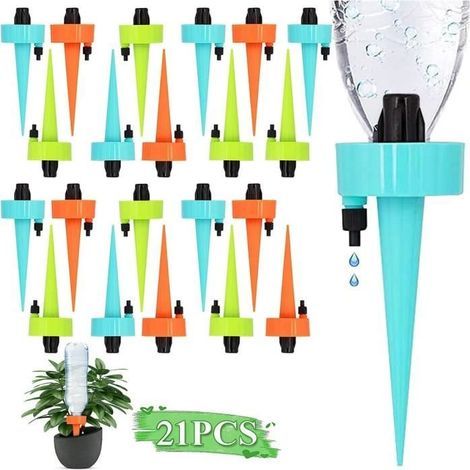 Drip Irrigation Kit 21-Piece, 2023 Watering System for Plants and Vacation Use, with Drippers