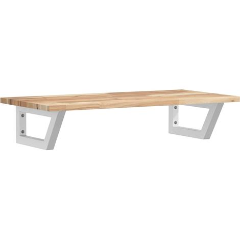 Maison Exclusive - Waschbeckenregal Wandmontage Stahl und Akazien