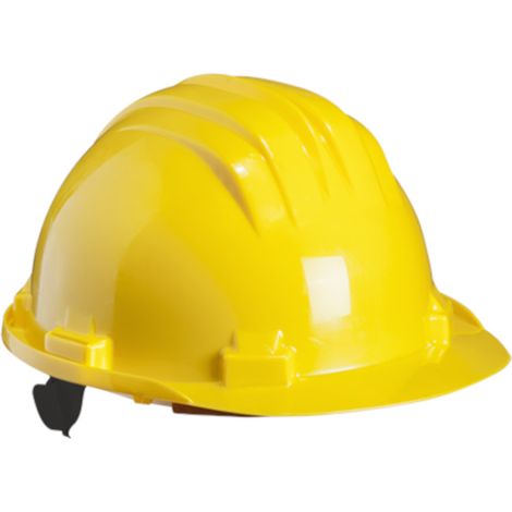 Bauhelm mit Drehverschluss gelb (1/3)