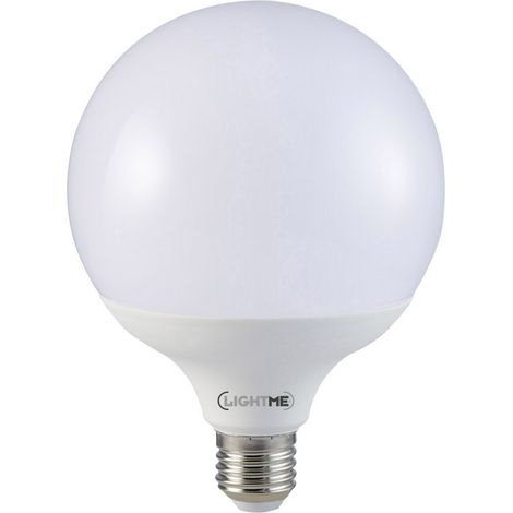 LightMe LM85270 LED EEK F (A - G) E27 Globeform 11 W = 75 W Warmweiß (Ø x L) 95 mm x 140 mm 1 St.