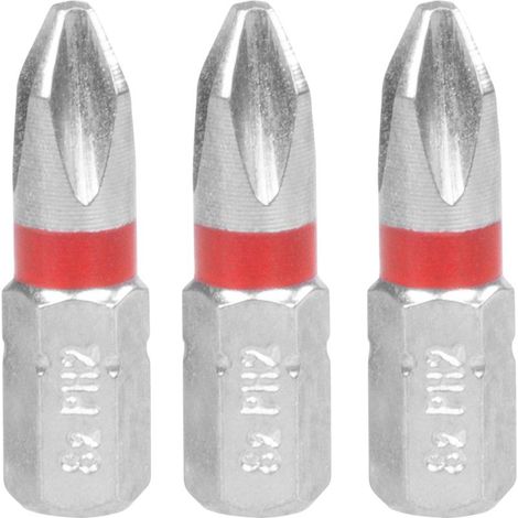 Bit Strend Pro Phillips PH 2, Pack. 3 Stk. (1/2)