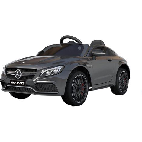 MINI AUTO ELETTRICA PER BAMBINI 12V MERCEDES C63 AMG Black-de