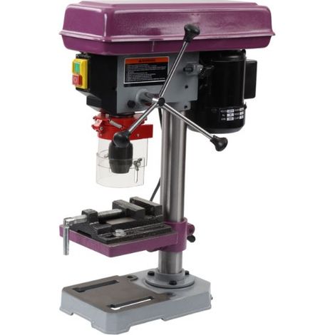 Sidamo – Perceuse à colonne 13 PE 230V mono – Puissance 550W – Profondeur de perçage 50mm – Vitesse 2800 tr/min – Pour perçage métal et bois
