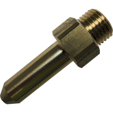 BOSCH Ersatzteil TTNR: 8718584463 Hauptgasdüse 2,30 Bohrung SW16 48lg (1/2)