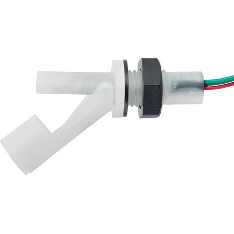 Capteur de niveau à flotteur RS PRO, Intérieur, sortie NO/NF, en Polypropylène, câble 1m ( Prix pour 1 )