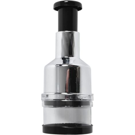 Coupe à oignons manuelle, coupe à oignons multifonctionnelle pour légumineuses, noix, ail, salade, légumes et fruits (version améliorée avec couteau à clapet). (1/5)