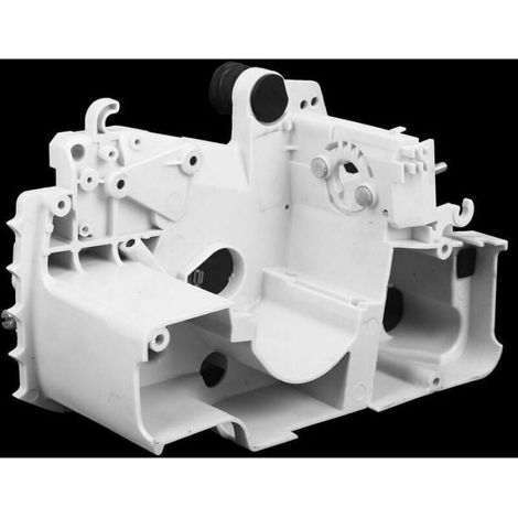 Carter moteur tronçonneuse - - Compatibilité MS170, MS180 - Remplacement fiable - Matériau plastique - Blanc ENEVAOCT (1/4)