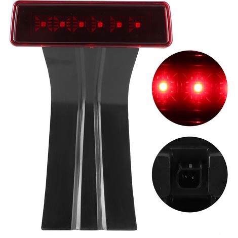 Feu arrière LED lumineux étanche IP68 lentille rouge pour Jeep Wrangler JK 2/4 portes 2007-2018 (1/5)