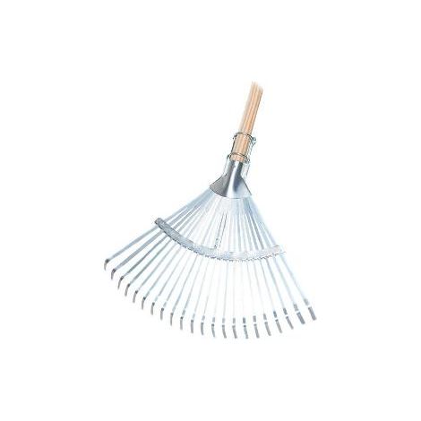 Scopa professionale IDEAL con chiusura ad anello, zincata blu