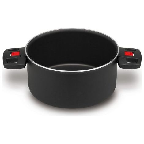 Casseruola Ballarini Click & Cook nera 24 cm (1/3)