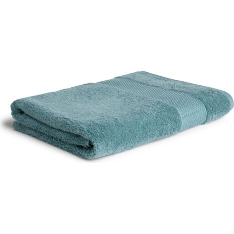 Serviette de Douche 100% Coton égyptien 80 x 150 cm Émeraude (1/5)