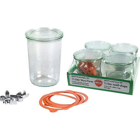 Weck Sonstige Sturzglas 0.75l im Tray (1/7)