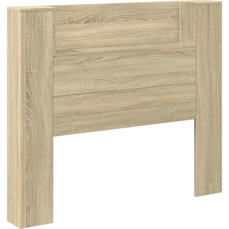 Testiera Letto Rovere Sonoma Legno ingegnerizzato vidaXL