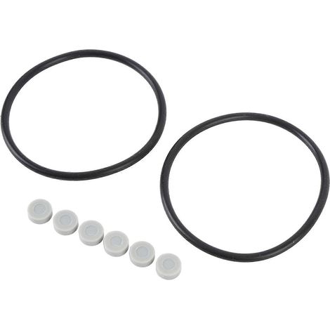 REVOX NAB Gummidichtungsring, Reparaturset mit 2 Dichtungen und 6 Dichtungsscheiben, Spulennabenadapter für Studer-Tonbandgeräte. (1/5)