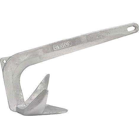 Ancre bleue à remplissage solide de 2,5 kg (2025), ancre robuste en acier au carbone, conception durable et résistante à la corrosion, assurant stabilité et sécurité d'amarrage.Accessoires (1/5)