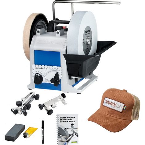Tormek T8 Naßschleifmaschine Schärfsystem Schleifmaschine + Trucker Cap 9930 (1/5)