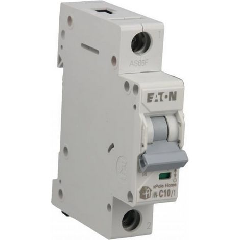 Interruttore automatico Eaton C 10A monopolare HN-C10/1 194829