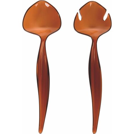 Set 2 couverts pour salade, ambre, cuisine