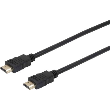 equip 159350 câble HDMI noir 1.8 m compatible 3D ARC