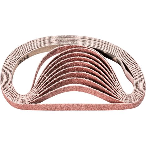 PFERD TOOLS Korund Schleifband BA 9x305 mm A60 für universelle Anwendung mit Bandschleifer 100 Stk (1/5)