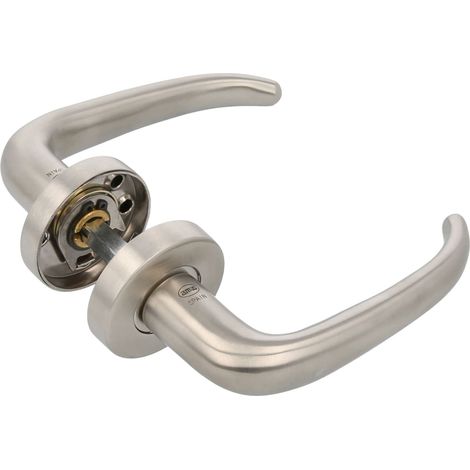 AMIG Poignées sur rosace 21R Ø53 mm Acier inoxydable AISI 304 Mat (1/5)