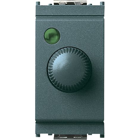 VIMAR - 16563 Dimmer 230V 100-500W + grauer Druckknopf