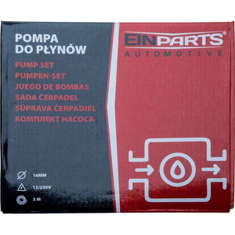 Bomba sumergible de 12 V/230 V para combustible y aceite (1/5)