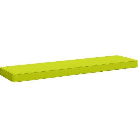 1-Piece Bench Cushion VUGHT 100% Polyester Bright Green vidaXL