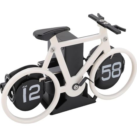 Retro Rocking Alarm Clock with Unique Bicycle Design (1/5)