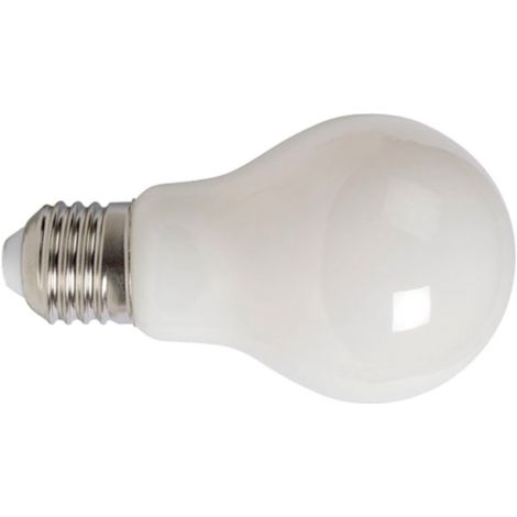 Bombilla con filamento Led estándar opal DUOLEC E27 luz cálida 6W -