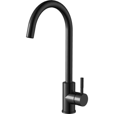 Rubinetto da cucina, acciaio inox, design contemporaneo, 54053b (1/2)