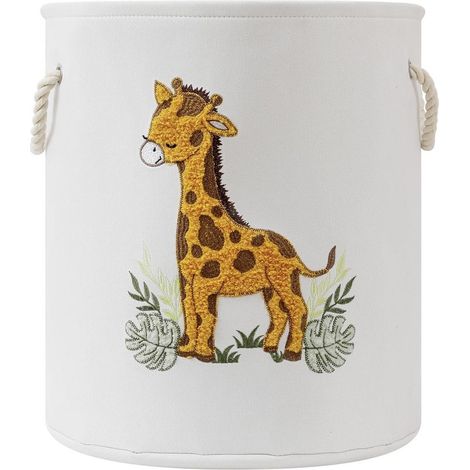 Kinder Wäschekorb 58L mit Deckel, faltbar, Giraffen-Design (1/5)