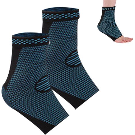 Attelle de cheville - Manchon de soutien et bandage de cheville - Attelle de compression pour cheville foulée (1/5)