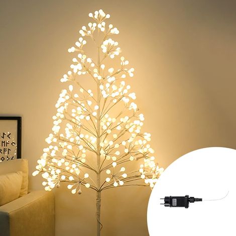 Albero luminoso led con tronco e base 1,50 metri IP44 Bianco caldo 3000K Wisdom (1/5)