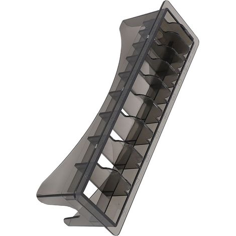 Étui de rangement pour peignes de tondeuse électrique, organisateur à 10 grilles pour guides de coupe (1/5)