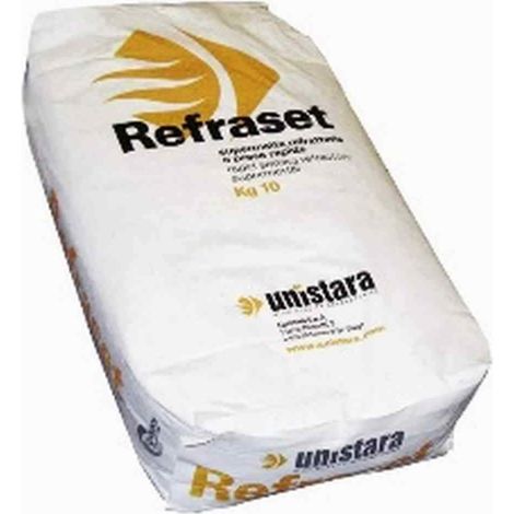 Cemento Refrattario malta rei per caminetti canne fumarie REFRASET UNISTARA – 10kg