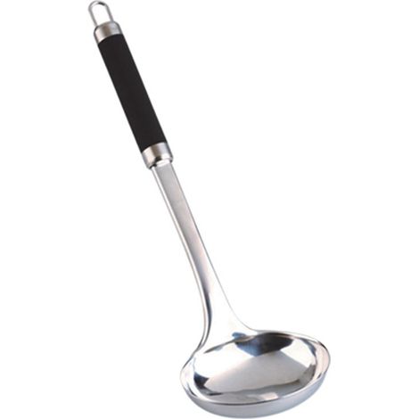 Mestolo da portata in acciaio inox con manico in silicone luxe 2051 lifestyle (1/2)