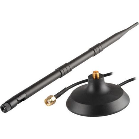 Antena savio AK-05 12 dBi 41 cm Wi-Fi omnidireccional