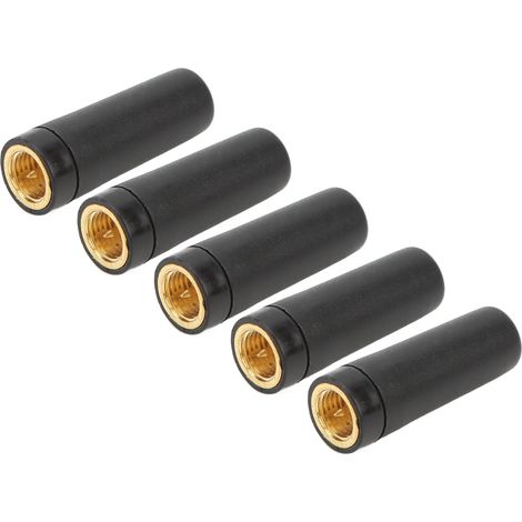 Stück 2,4-GHz-Funkantenne, 3 dBi, SMA-Innengewinde, Innennadel, ABS-Material, wasserdicht, WLAN-Antenne für Smart Home, Schwarz (1/5)
