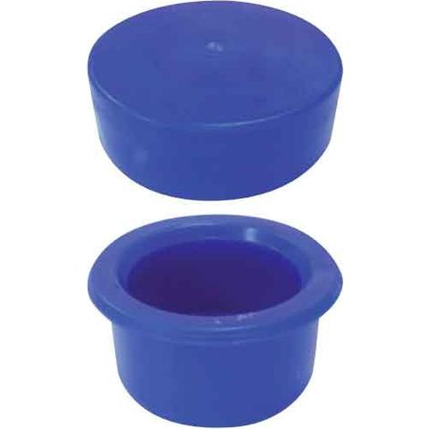 Tapón Ciego Hembra Azul PVC Evacuación Crearplast  Medidas  Accesorios Fontanería: 40mm