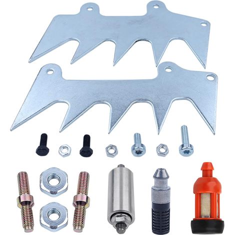Set de piontage de gros diamètre pour Stihl 066 MS660 MS650 pour tronçonneuse, écrou de barre, kit clou d'arrêt, rattrape-chaîne, écrou de barre, goujon de barre, filtre à carburant, filtre à huile (1/5)
