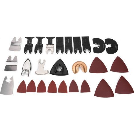 Kit de 70 lames pour scie oscillante, accessoires multi-outils pour coupe bois et plastique (1/5)