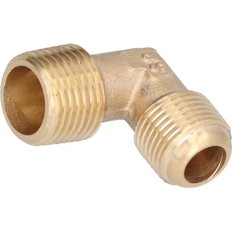 Raccord coudé en laiton à 90° pour compresseur d'air, raccord mâle-femelle, accessoires (1/5)