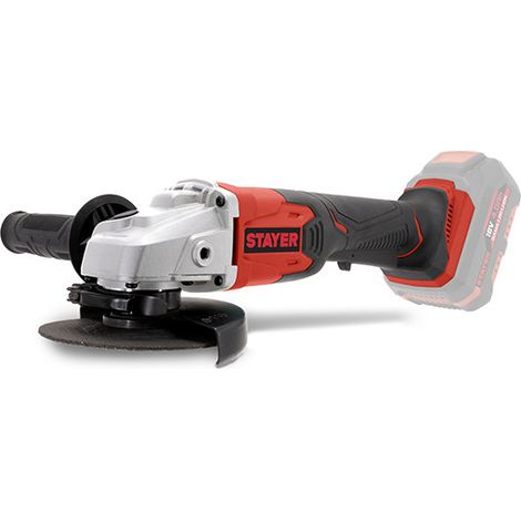 STAYER AGR L20 Smerigilatrice Angolare a Batteria 115 mm 18 V  Senza Batterie (1/3)