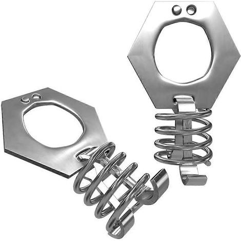 Lot de 2 verrous à came pour chauffe-eau de camping-car, accessoires détachables pour chauffe-eau de 1,5 pouce, loquet de remplacement pour couvercle de chauffe-eau (1/5)