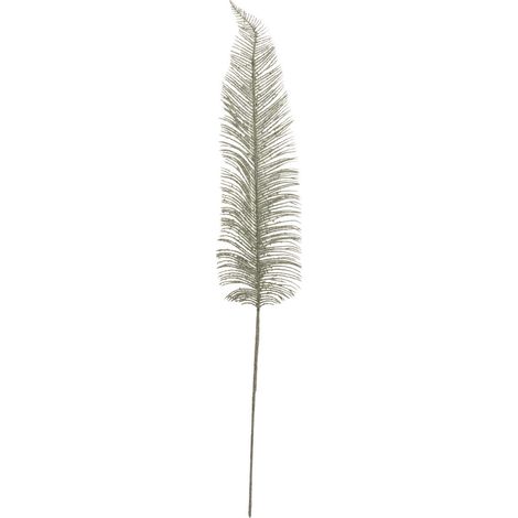 Branche décorative spéciale fêtes Fougère Vert pailleté H 75 cm - Feeric Christmas (1/2)
