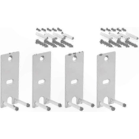 Supports muraux pour enceintes home cinéma 650 - 2 paires Lifestyle Omnijewel (1/3)