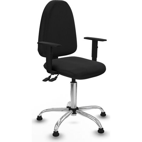 Piqueras y Crespo Aýna Silla de oficina negra regulable (1/3)